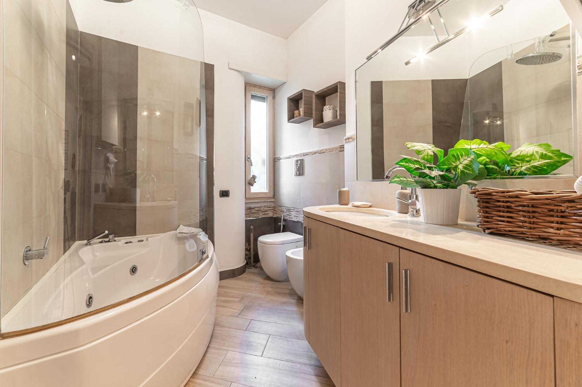 Il Nido Di Roma - Ospedale Gemelli & Garden Appartement Buitenkant foto
